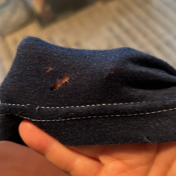 Aviator Nation super soft triblend tee lightning bolt navy rainbow - Picture 12 of 12